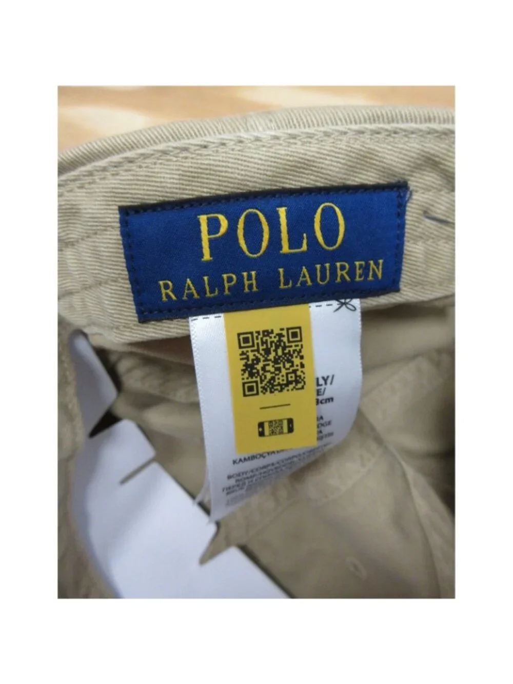 Polo Ralph Lauren Hat Cap Strapback Tan Adjustable Pony Logo Heritage